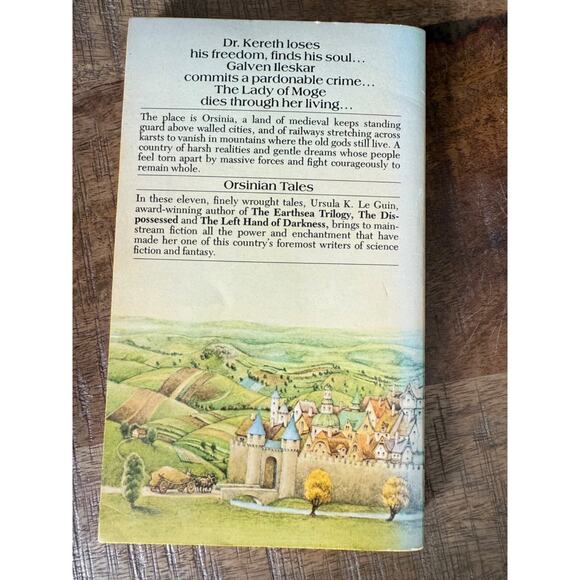 Orsinian Tales By Ursula K. Le Guin Bantam 1977 11 Short Stories Vintage Book - Picture 6 of 10